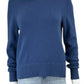 BANANA REPUBLIC NWT Blue Cotton Silk Blend Sweater Size S