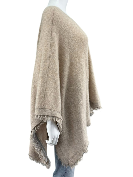 WHITE + WARREN Poncho/Shawl Size L