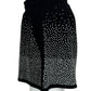 Queen of Sparkles Black Rhinestone Two Piece Set Size XS