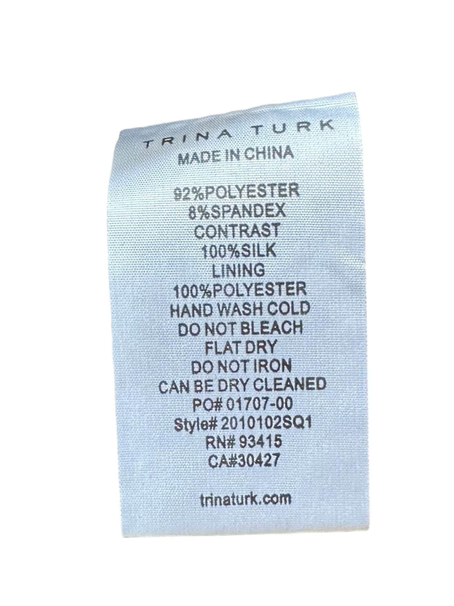 TRINA TURK Green Sequin Blouse Size XL