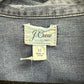 J. Crew Blue Demin Button-Down Shirt Size 12