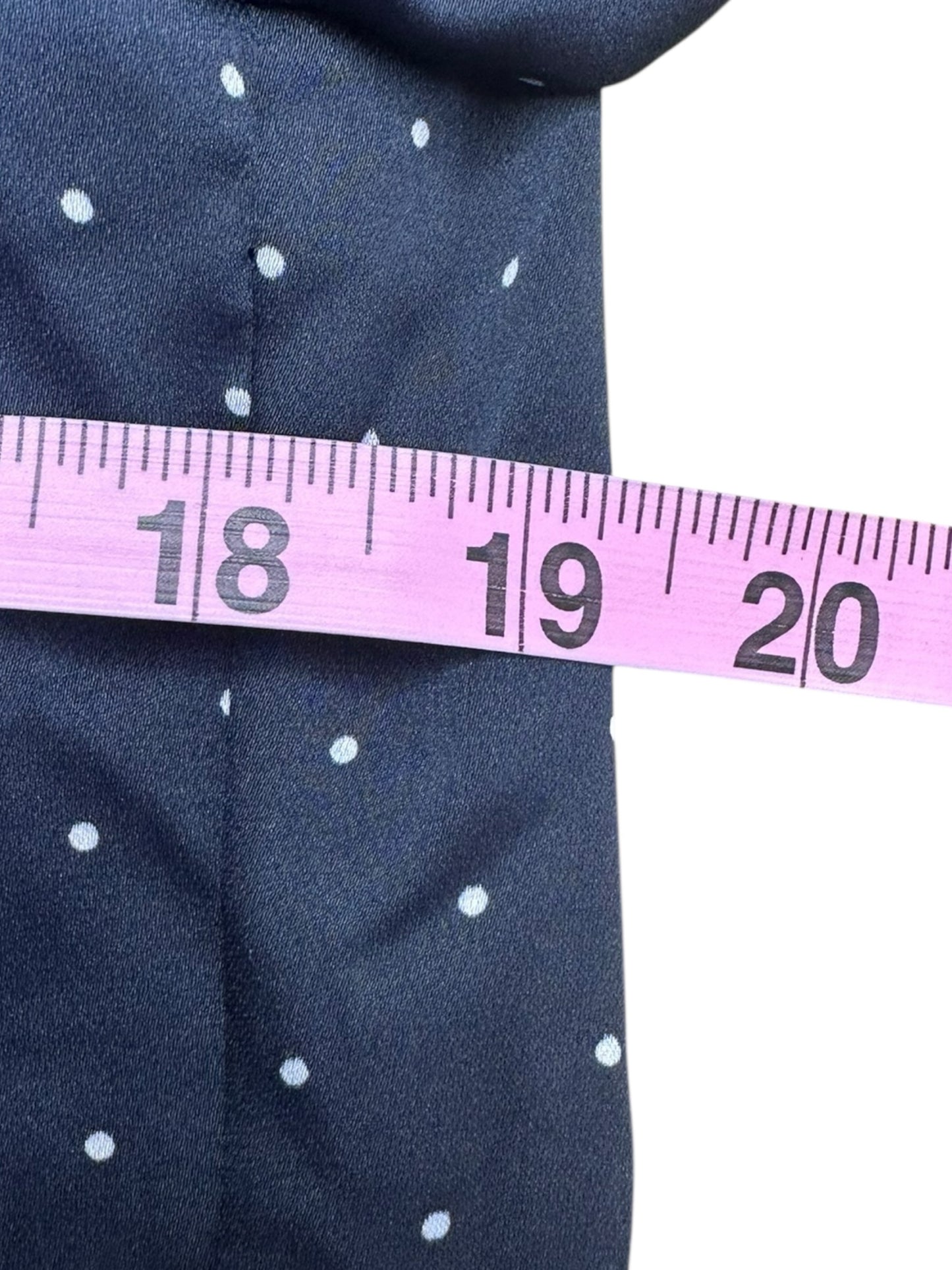 EQUIPMENT Navy Silk Button Down Size S