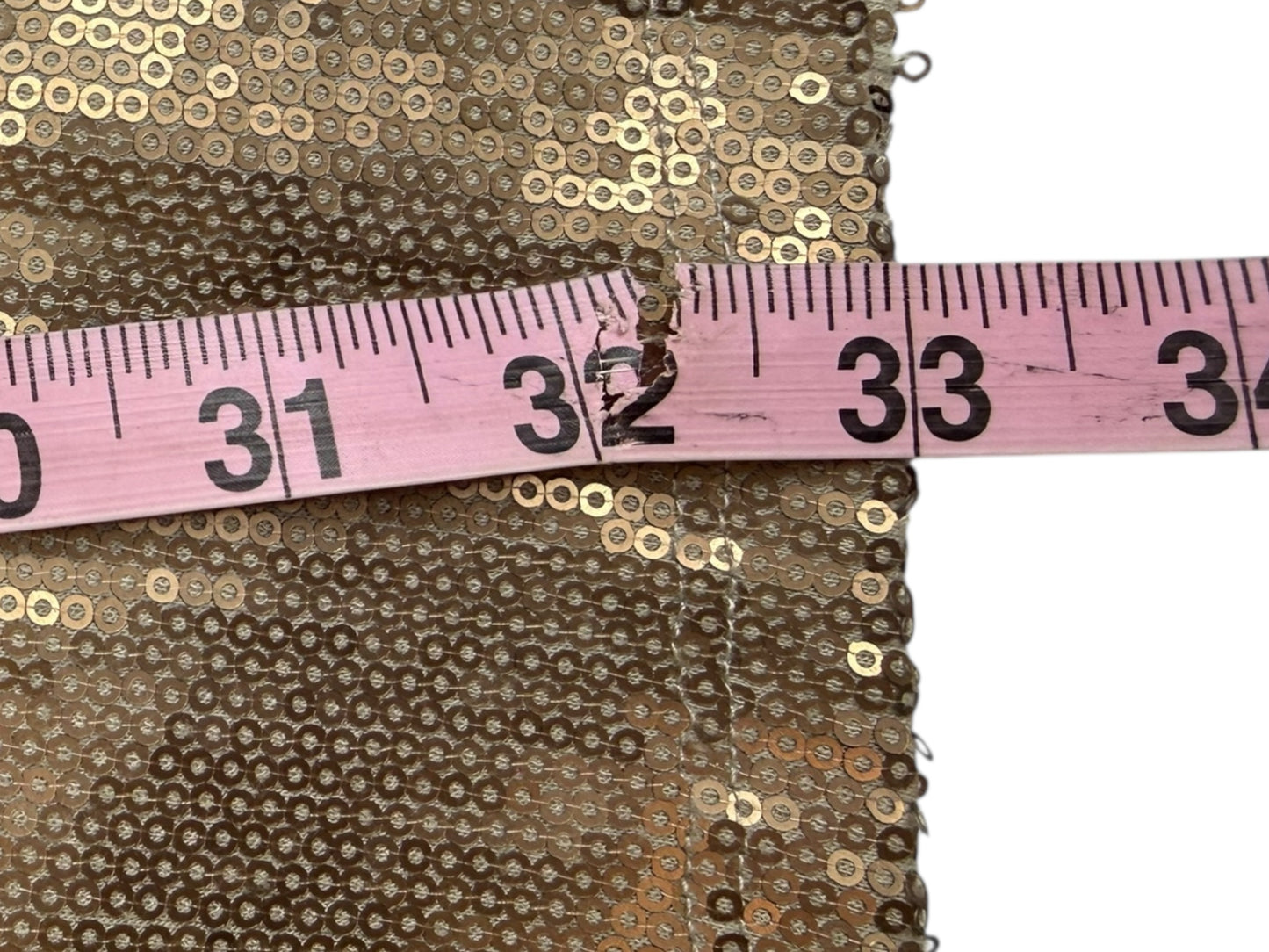 Free People Drenched In Sequins Ombre Rose Gold Mini Dress Size S