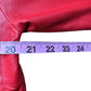LAFAYETTE 148 NEW YORK Red Genuine Leather Jacket Size 8