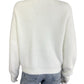 Sadie & Sage NWT White Porcelain Rhinestone Bow Cardigan Size XS