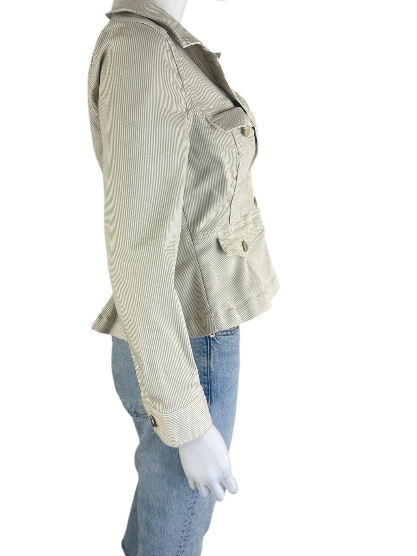 NWT Liverpool Khaki Jacket White Size xsp