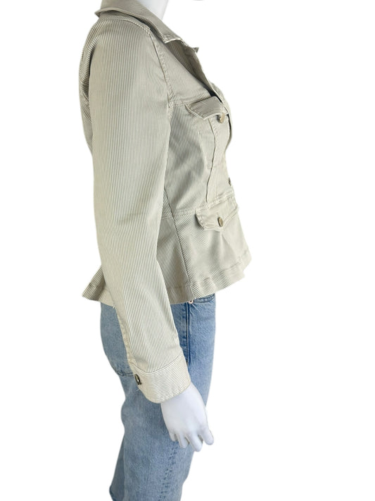NWT Liverpool Khaki Jacket White Size xsp