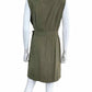 BANANA REPUBLIC Green Wrap Dress Size 10