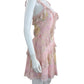 LOVE SHACK FANCY NWT Pink Floral Print Serima Dress Size XS