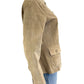 Liz Claiborne Tan Suede Casual Jacket Size M