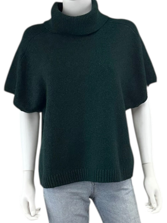 cabi Green Takeout Turtleneck Sweater Size M