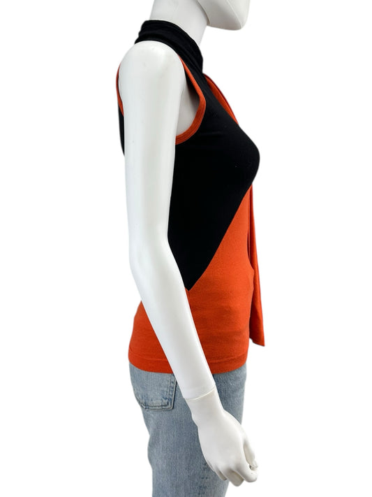 dolce & gabbana Colorblock Knit Top Size 38