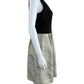 CYNTHIA ROWLEY Metallic Tweed Cocktail Dress Size 8