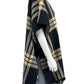 LYSSE' NWT Brown Plaid Poncho Size O/S