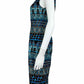 White House Black Market NWT Blue Embroidered Dress Size 6