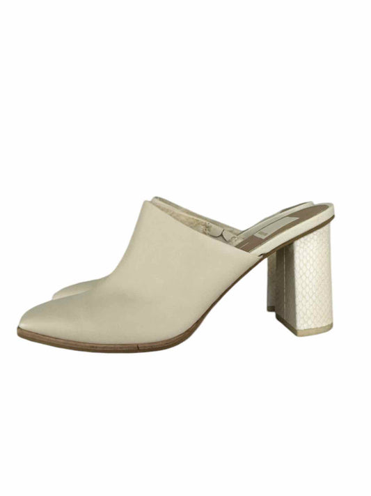 Dolce Vita Size Cream Parez Mules Size 7.5