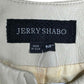 JERRY SHABO Cream 100% Genuine Leather Jacket Size M