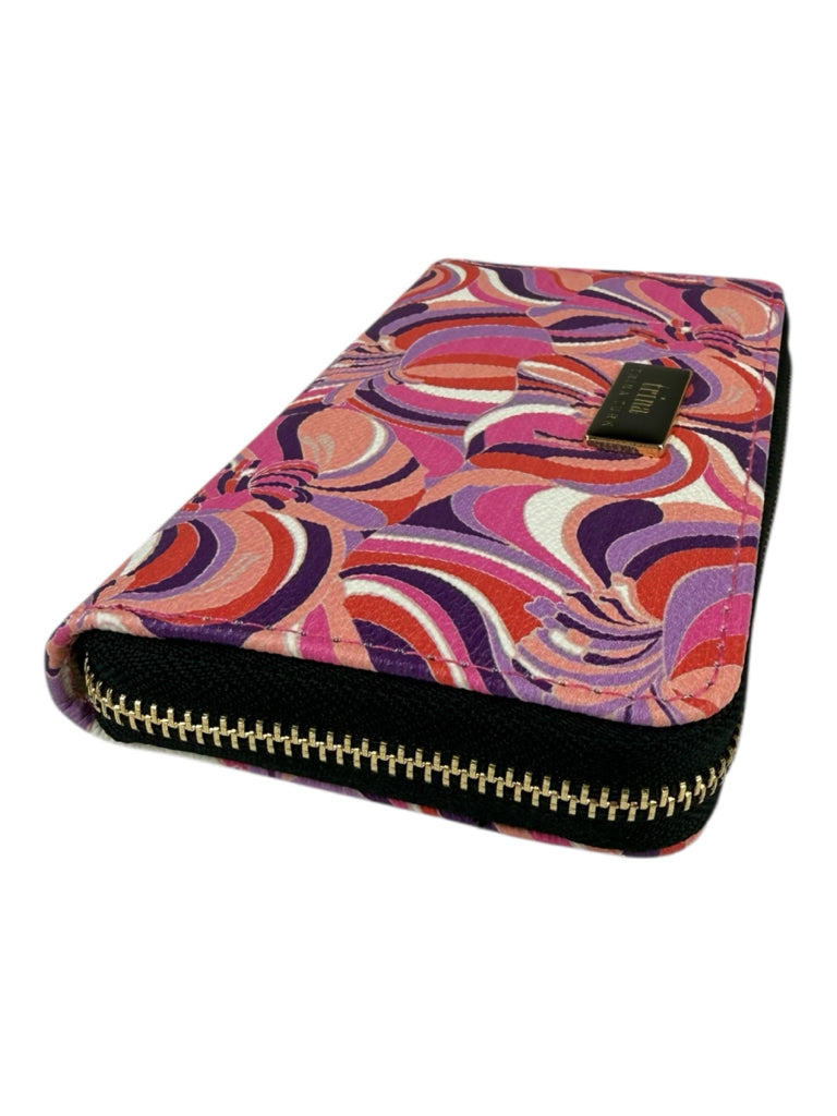 trina TRINA TURK Sea Anemone Long Zip Around Wallet