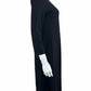 EILEEN FISHER Black Knit Midi Dress Size XS