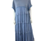 Free People Blue Stacy Maxi Dress Size XS