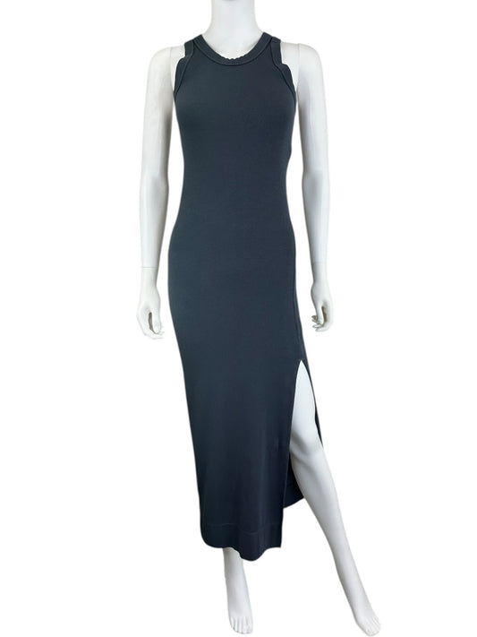 Rowan Casual Gray Stretch Knit Dress Size S