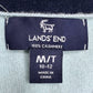 LANDS' END 100% Cashmere Pastel Sweater Size M