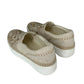 Johnny Was Tan Embroidered Cecilia Slip-on Sneakers Size 8.5