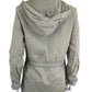 James Perse Khaki Windbreaker Casual Jacket Size M