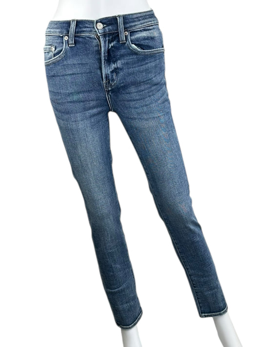 PISTOLA NWT Blue Denim Madi High Rise Modern Slim Jeans Size 24