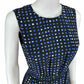 Kate Spade Blue Silk Print Dress Size 2