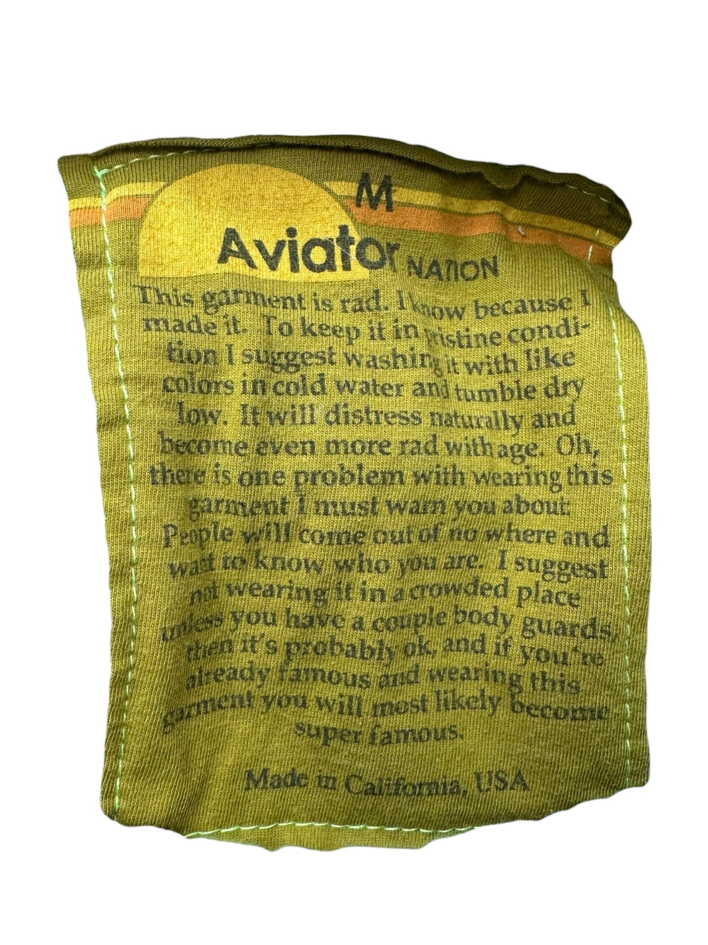 Aviator Nation Hoodie/Crewneck Knit Size M