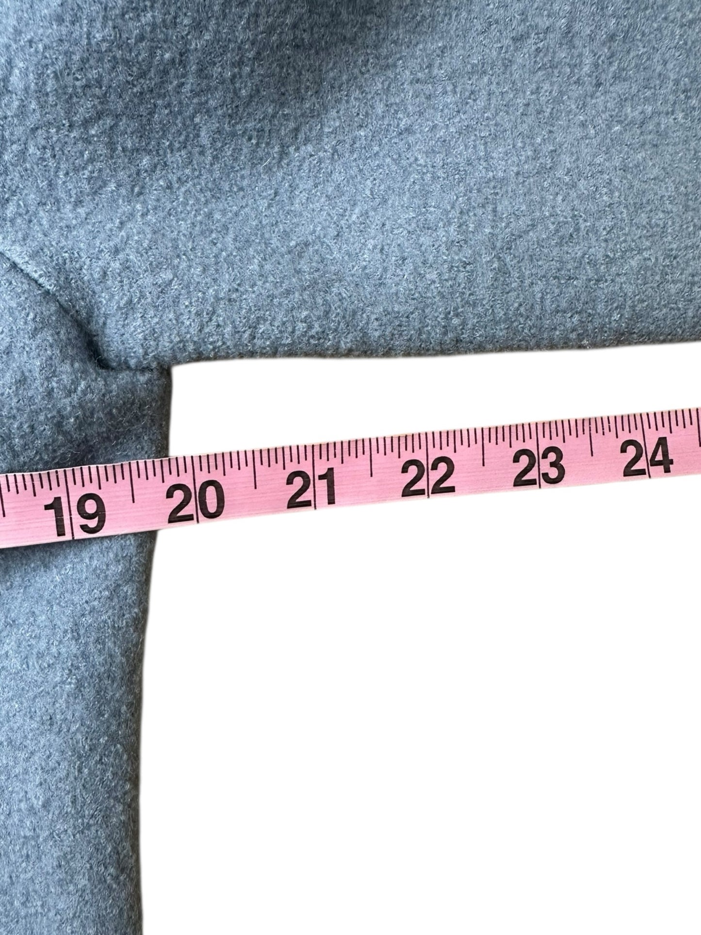 EILEEN FISHER Blue 100% Boucle Wool Jacket Size M