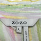 ZOZO Pastel Colored Blouse Size L
