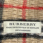 BURBERRY Tan Nova Check 100% Cashmere Scarf