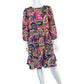 Jessica Howard NWT Vibrant Retro Floral Print Dress Size 14