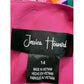 Jessica Howard NWT Vibrant Retro Floral Print Dress Size 14