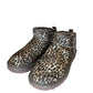 UGG Brown Animal Print Booties Size 7