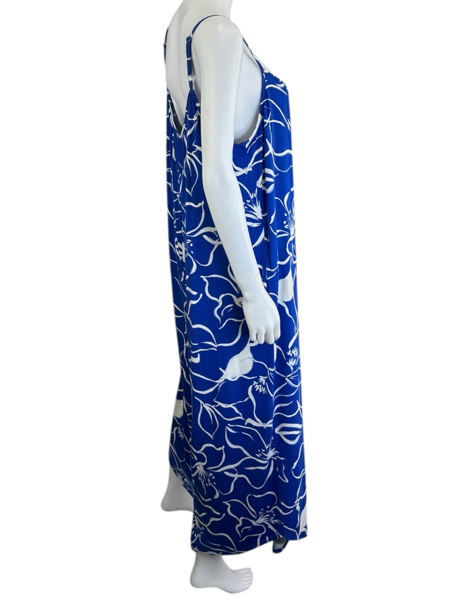 Z SUPPLY NWT Blue Floral Jumpsuit Size L