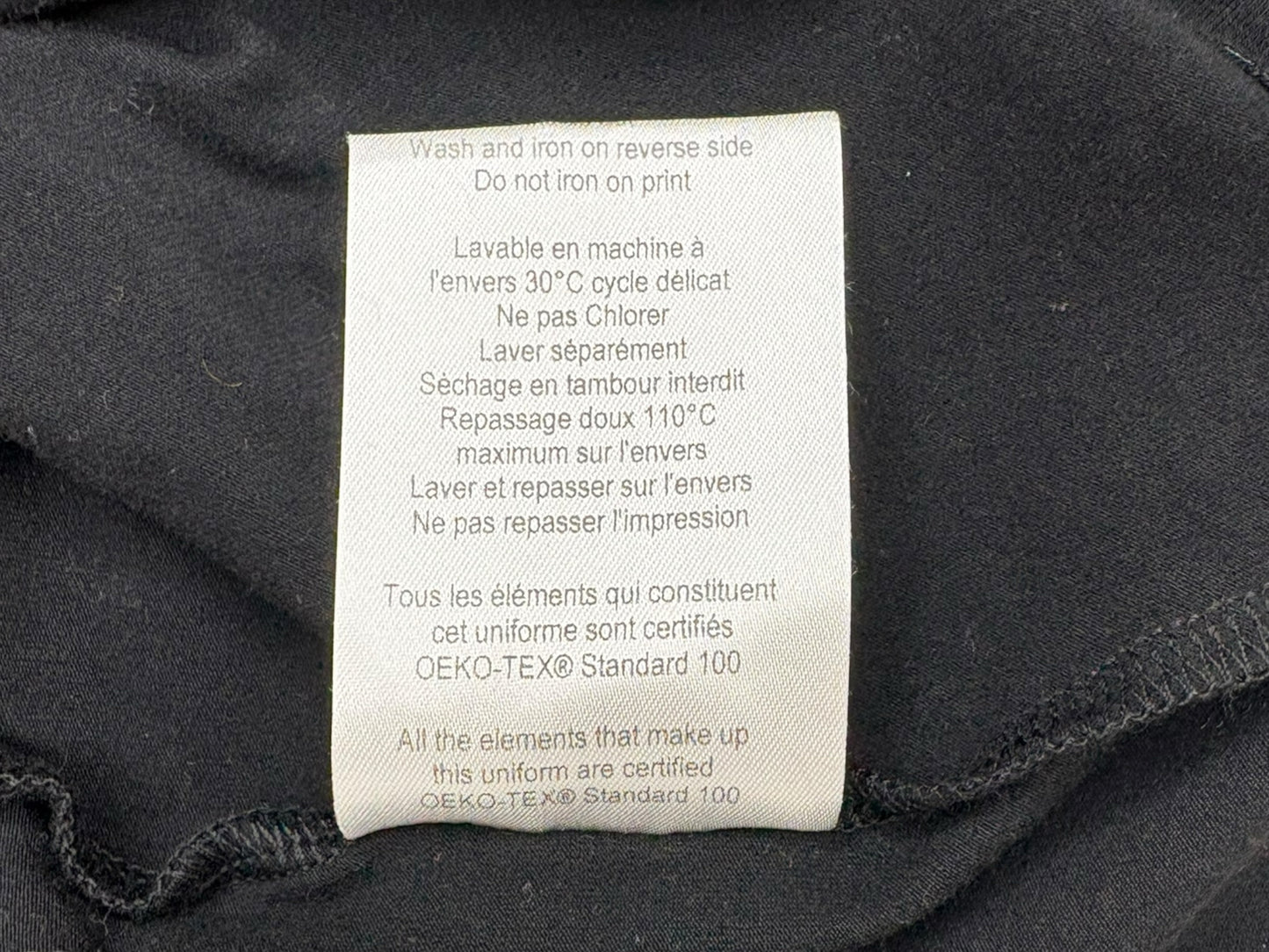 Yves Saint Laurent Black Knit Top Size XL