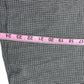EILEEN FISHER Gray Plaid Blouse Size S
