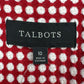 Talbots Red Wool Blend Tweed Jacket Size 10