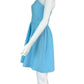 Lauren James NWT Aqua Strapless Sundress Size S