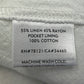 EILEEN FISHER White Linen Button-down Size L