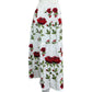 ANTONIO MELANI Embroidered Floral Midi Skirt Size XL