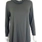 EILEEN FISHER Gray Knit Hoodie Size M