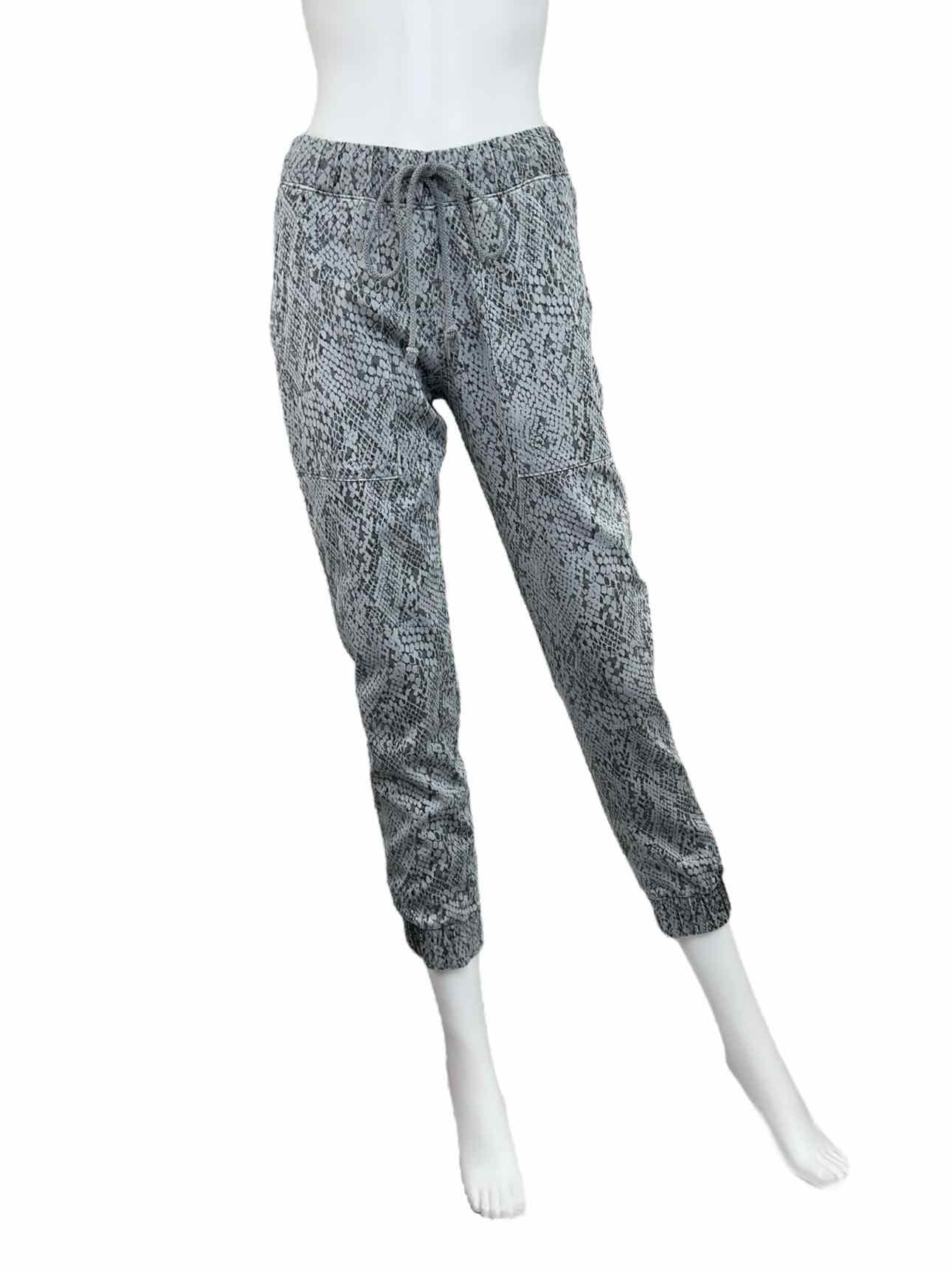 bella dahl Gray Snake Print Jogger Pants Size XS