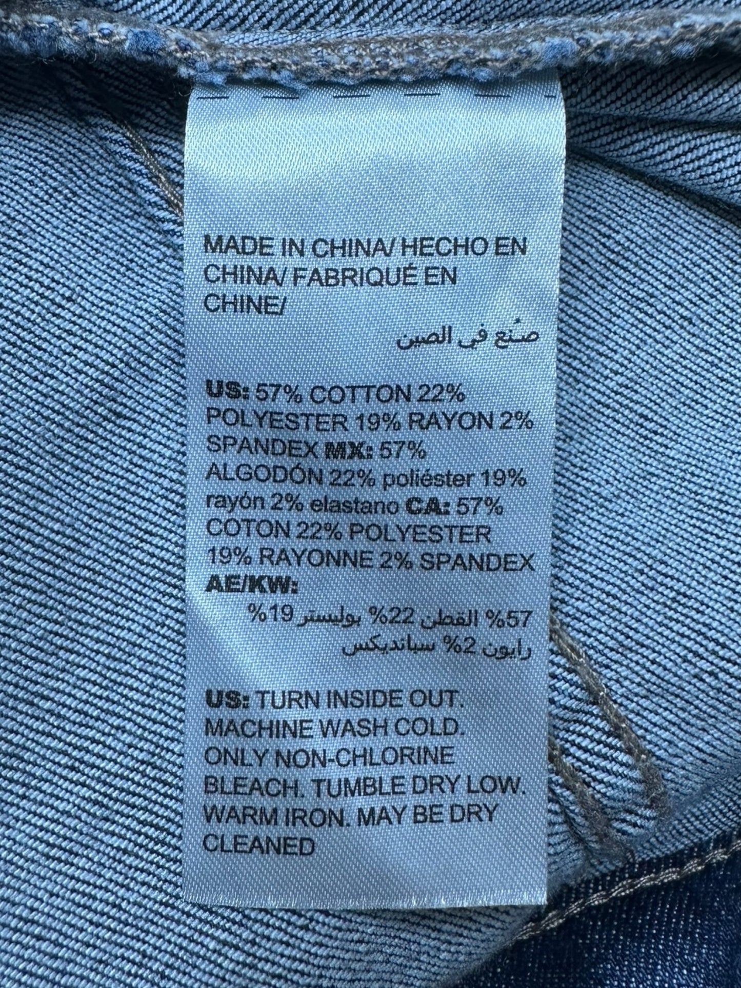 Chico's Size L Jacket - Denim