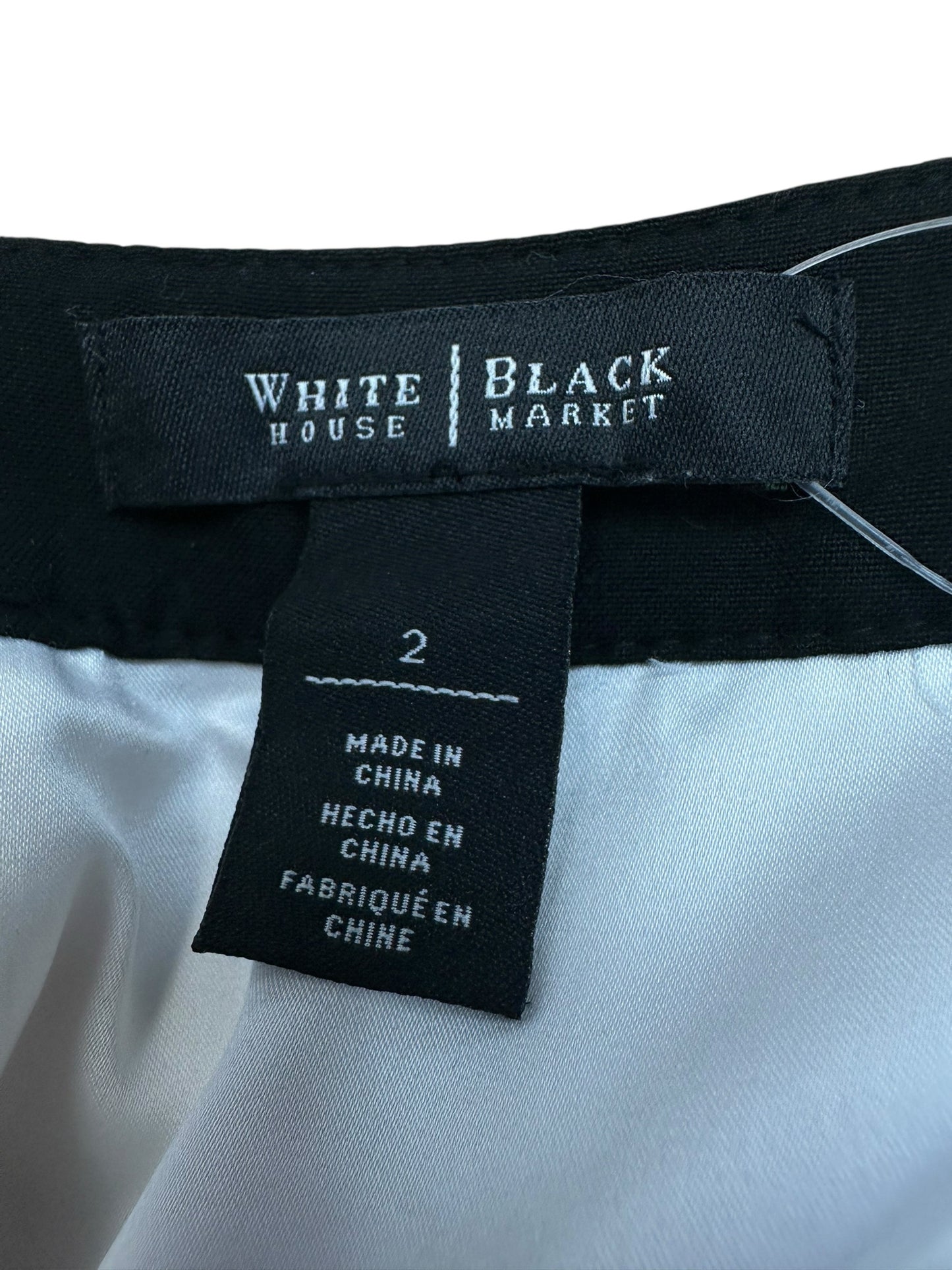 White House Black Market Color Block Workwear Dress Size 2