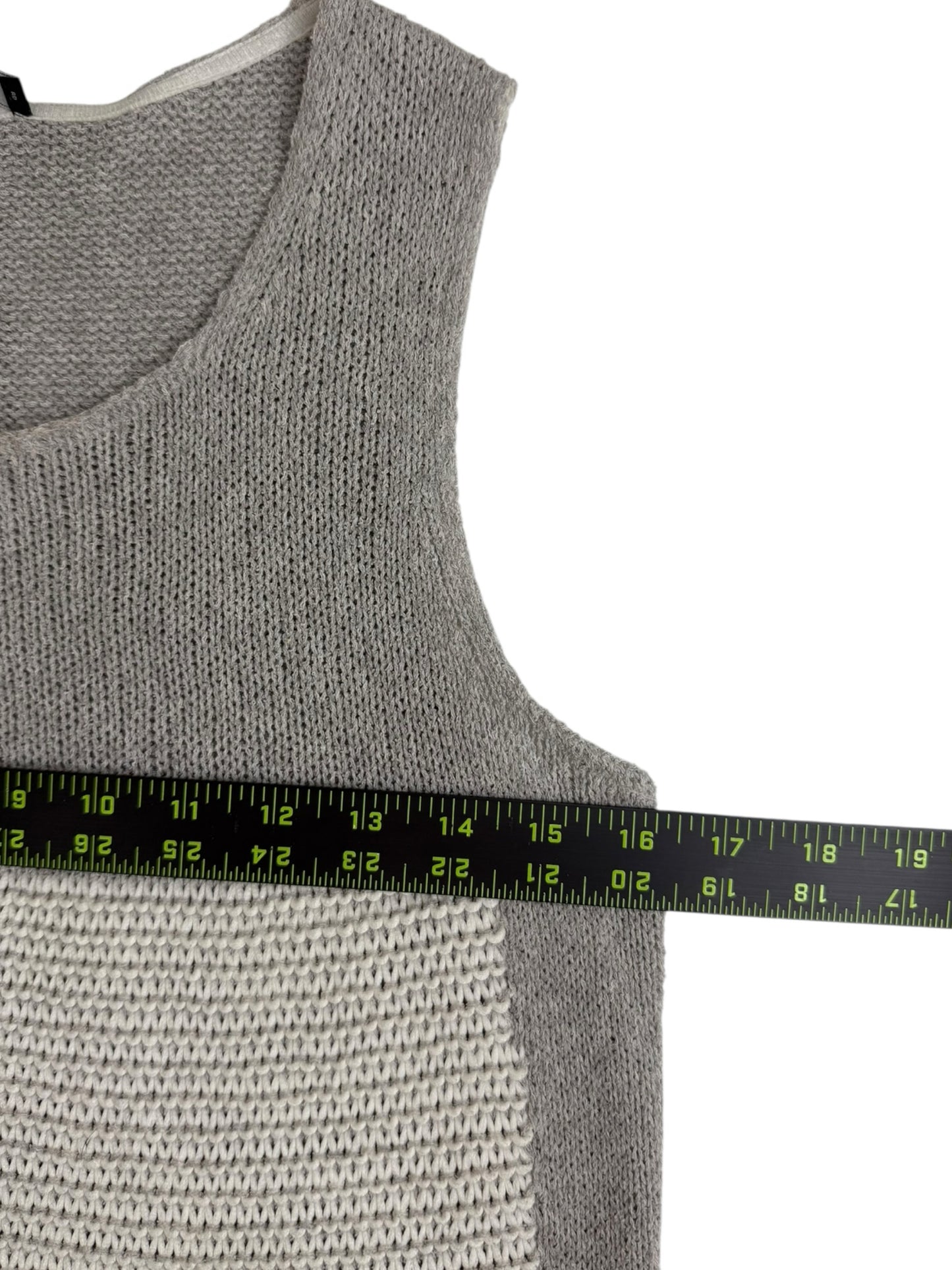 LAFAYETTE 148 NEW YORK Gray Sweater Tunic Size M