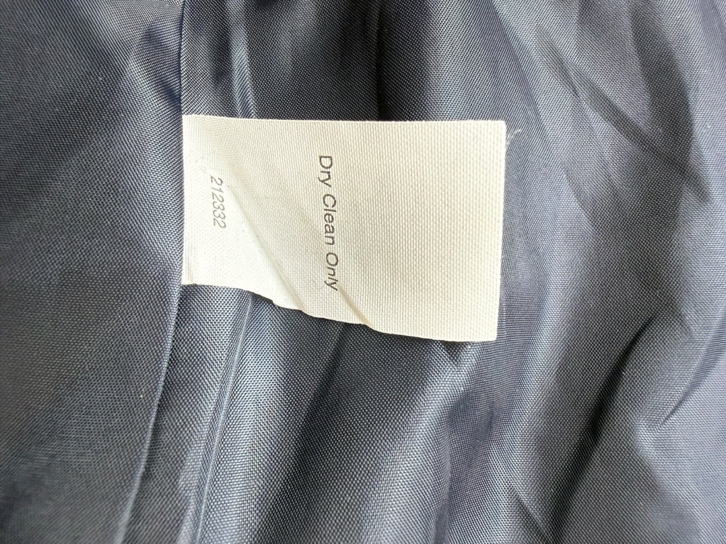 Cabi Navy Paisley Jacquard Blazer Size 6